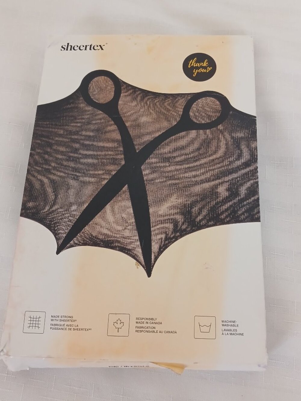 Sheertex Classic Sheer Rip-Resist Tights Color n04 Size M Open package
